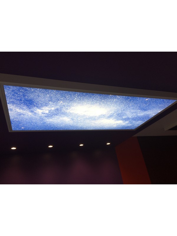 Dalle LED personnalisée 120x30 avec votre visuel
